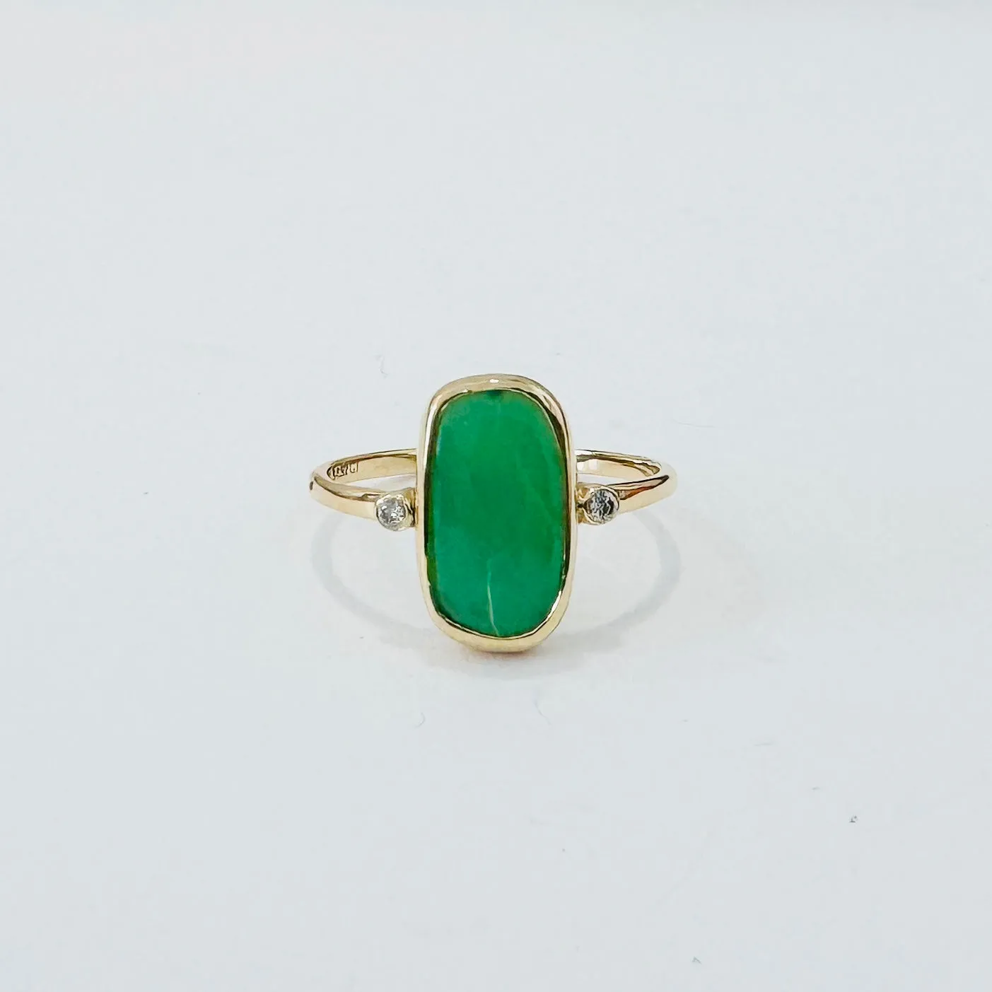 chrysoprase ring sold by Theodosia