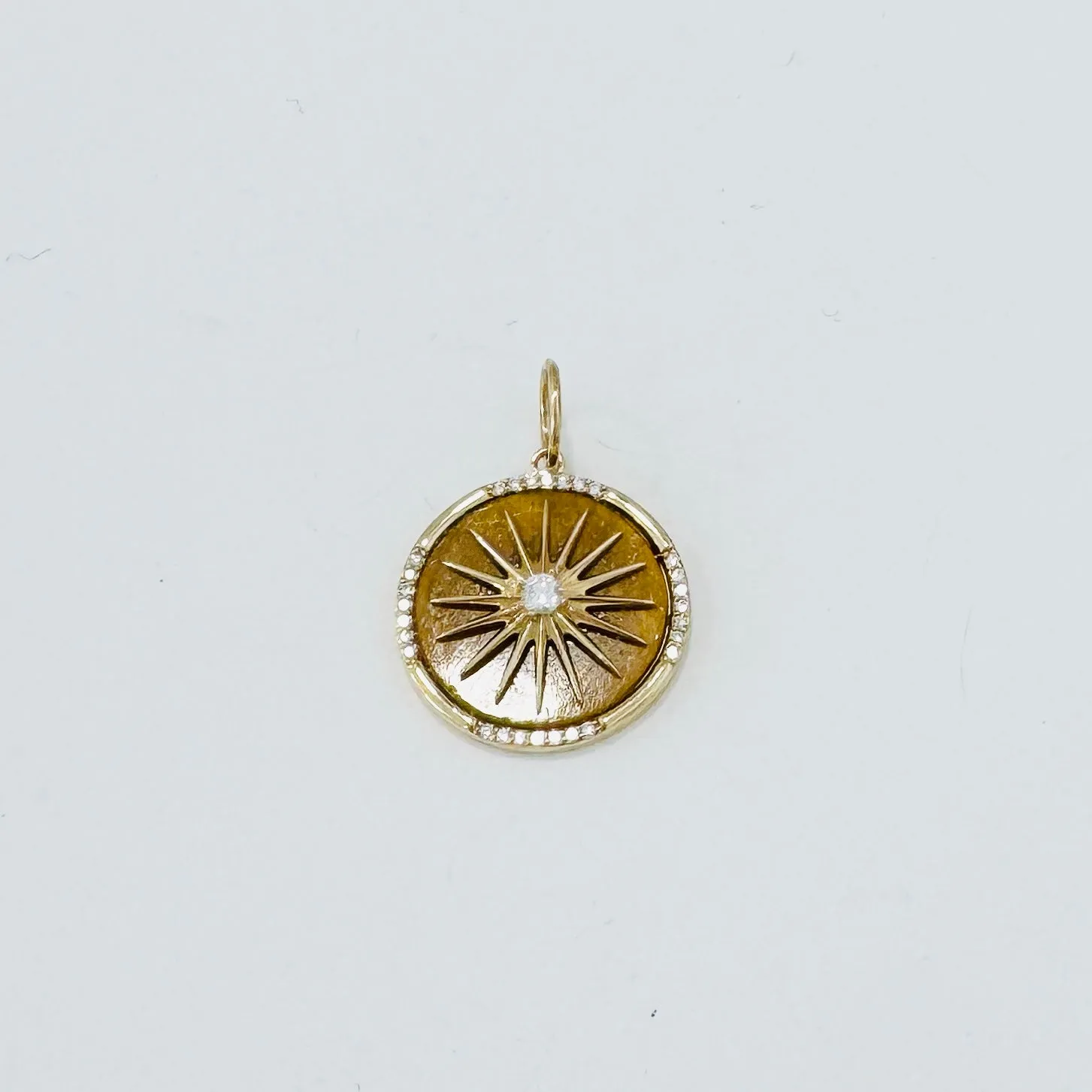 tigers eye starburst pendant sold by Theodosia