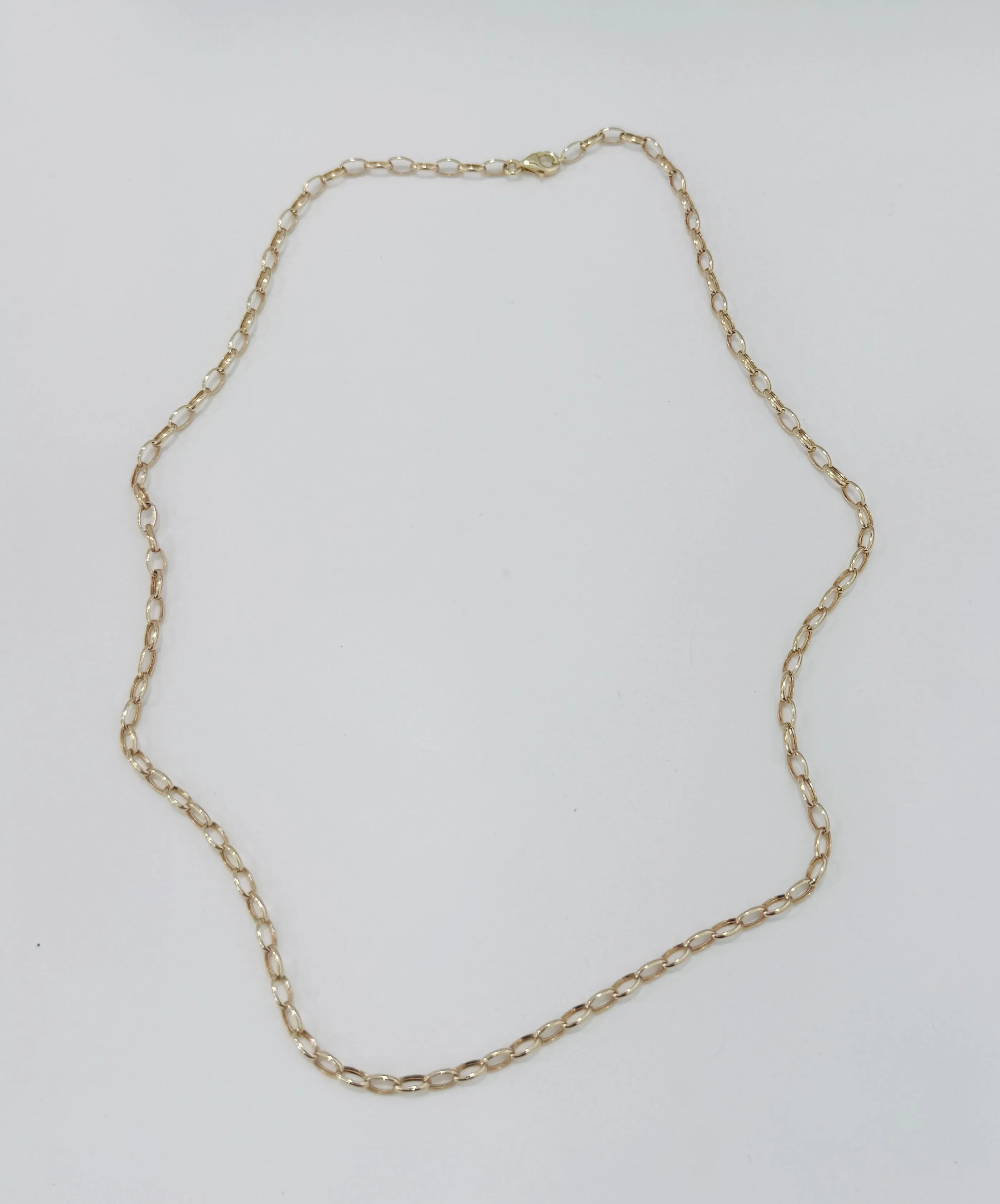 oval rolo chain, 18 inches sold by Theodosia