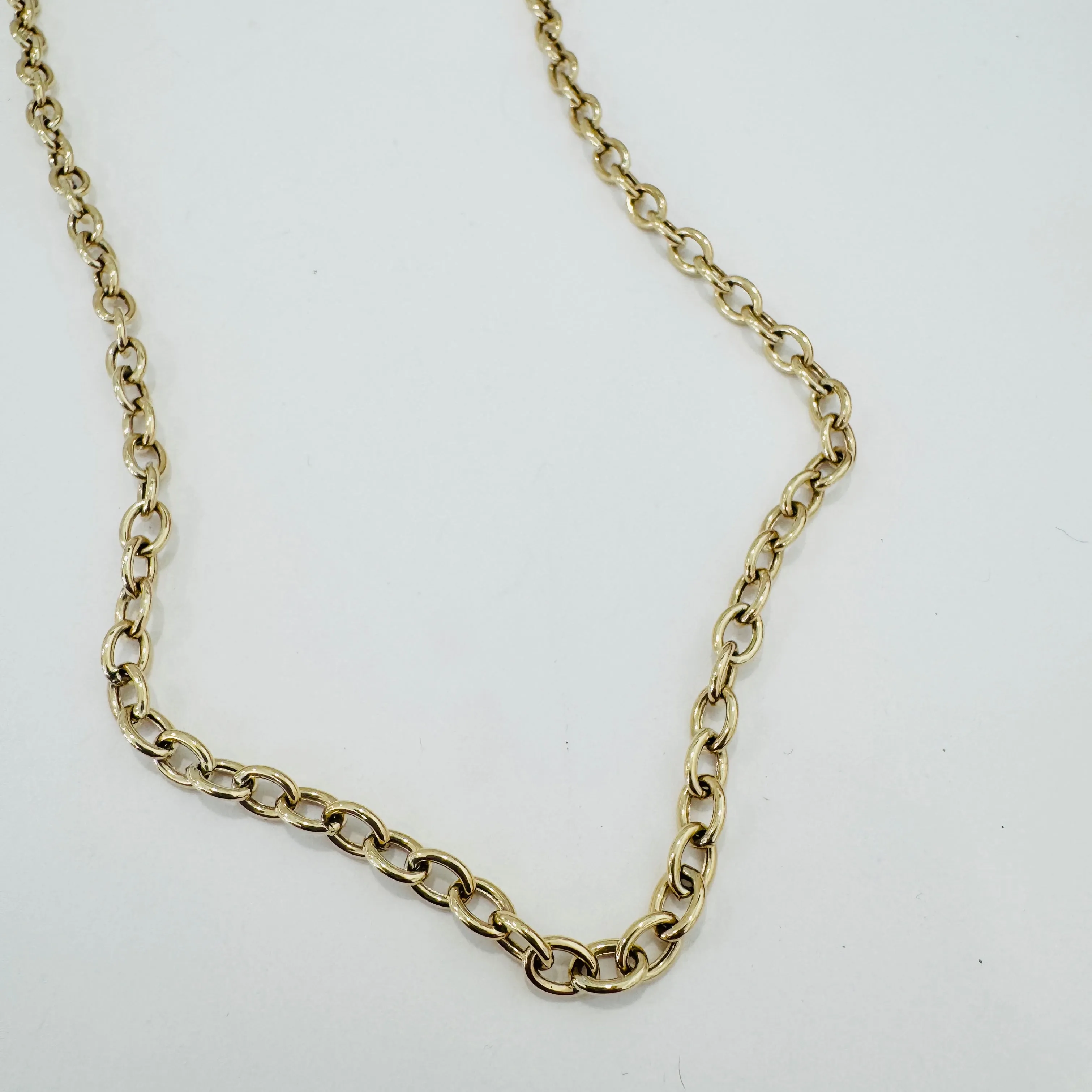 smooth rounded rolo chain sold by Theodosia product image thumbnail 2