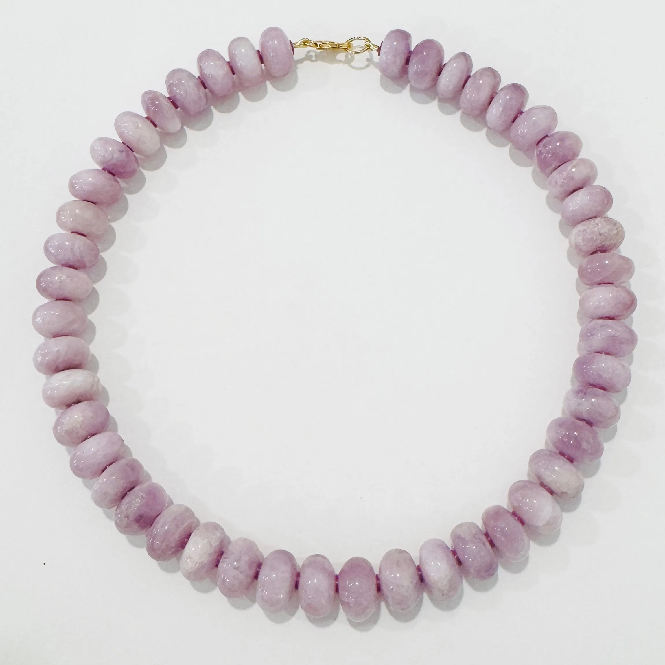 Kunzite collar sold by Theodosia