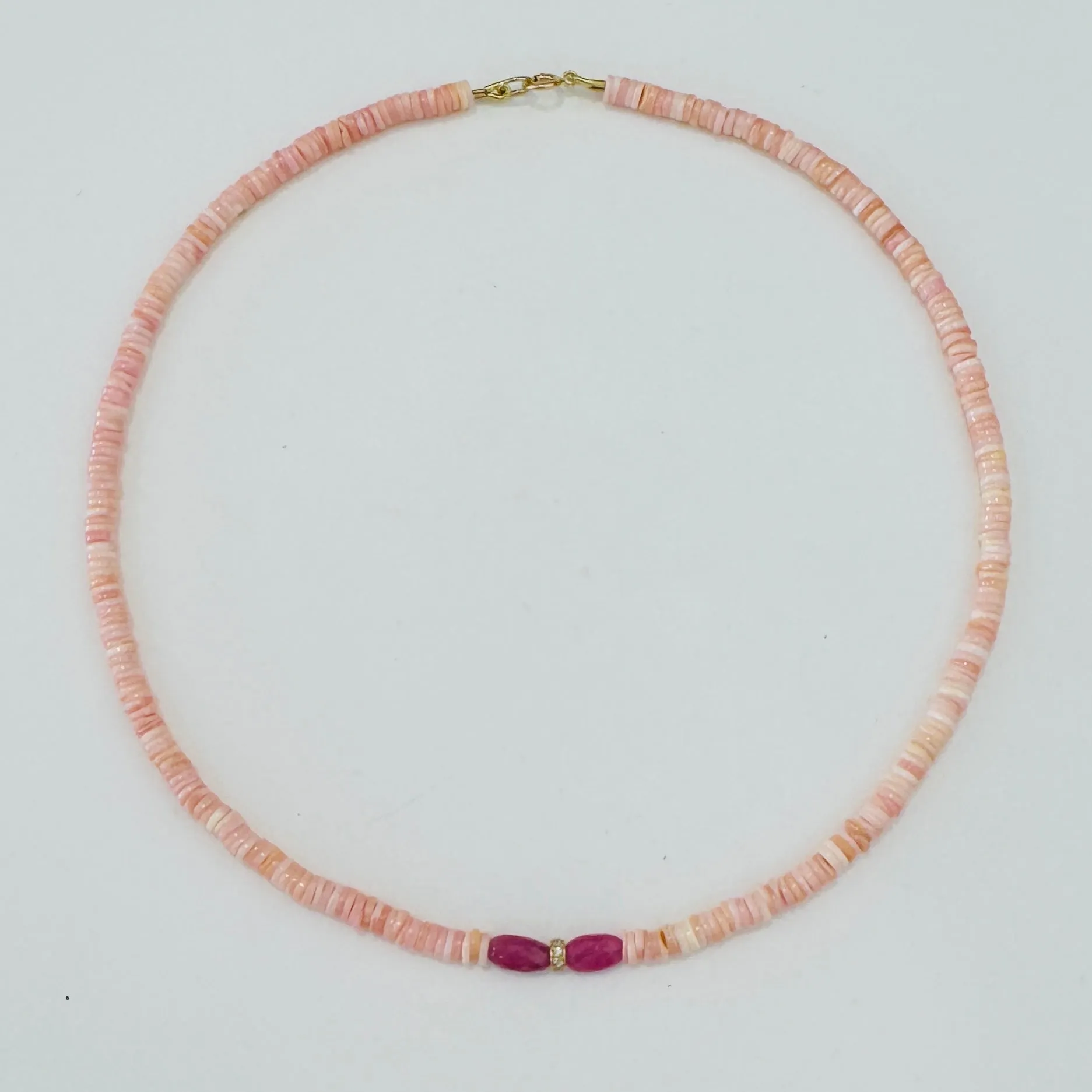 conch pink sapphire sold by Theodosia