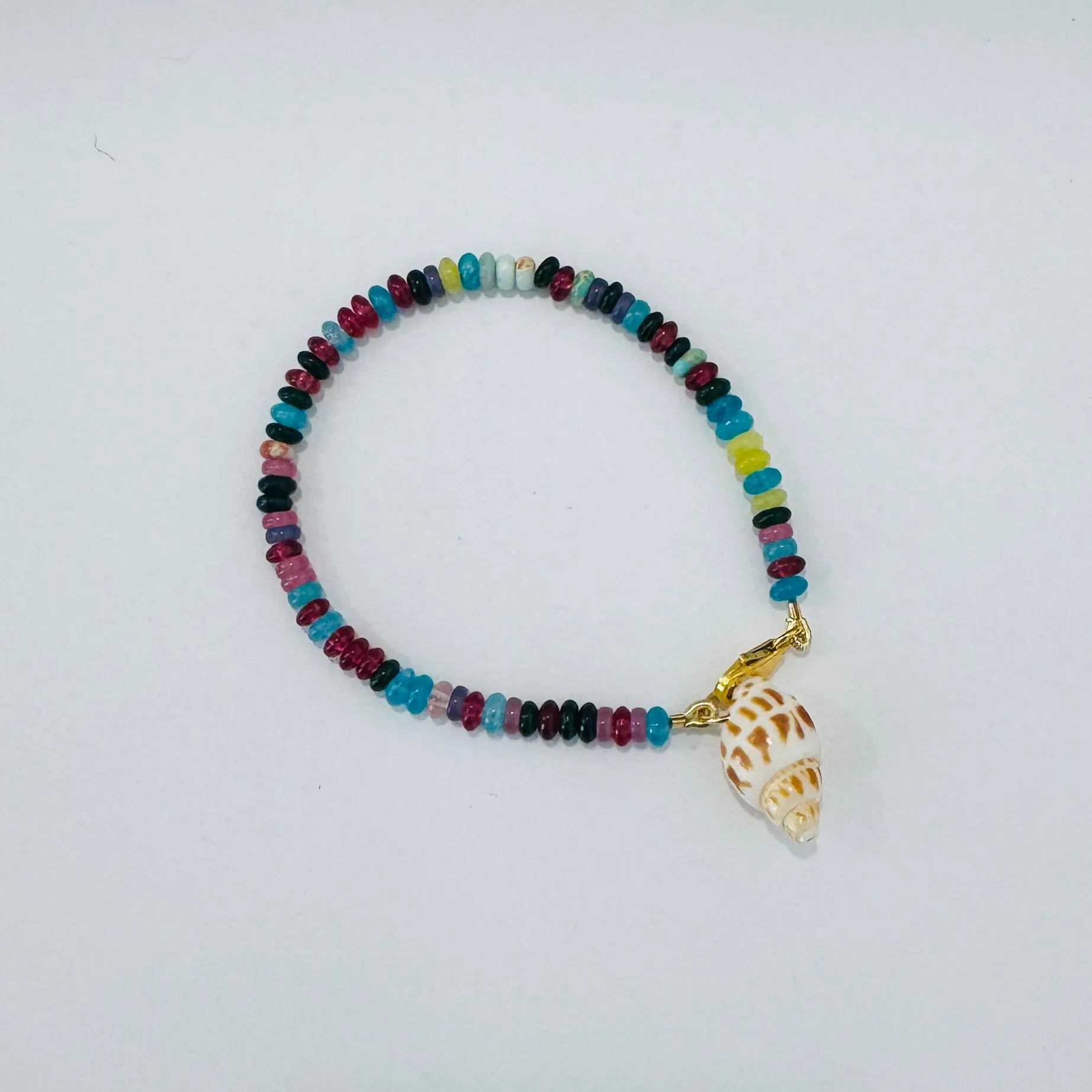 Beaded bracelet with shell sold by Theodosia product image thumbnail 2