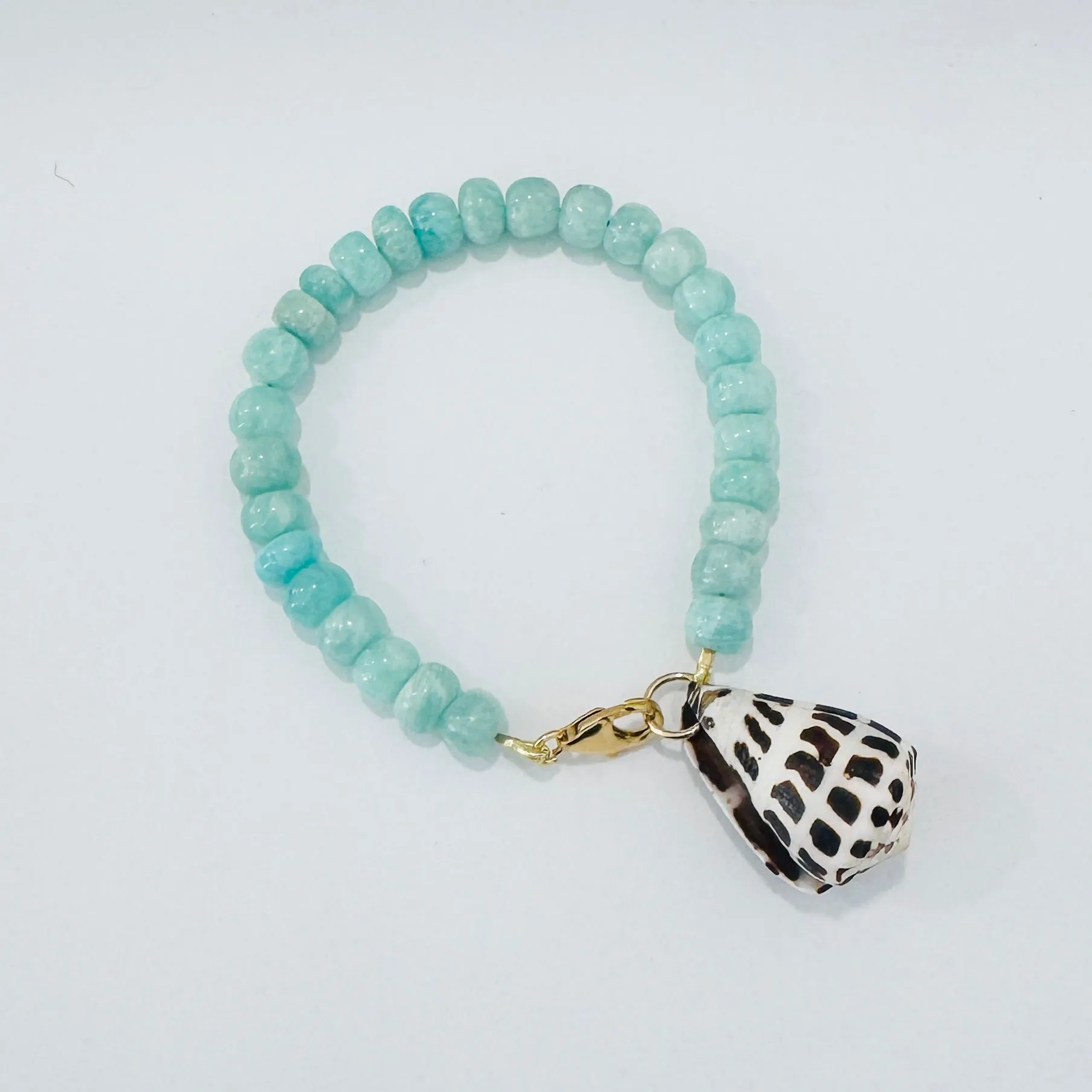 Beaded bracelet with shell sold by Theodosia
