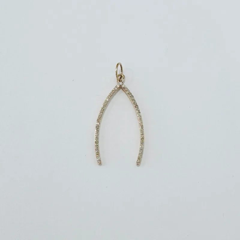 wishbone pendant made by Theodosia