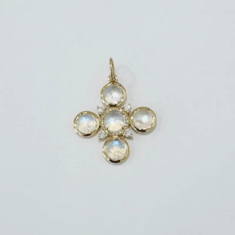 Maltese moonstone cross made by Theodosia