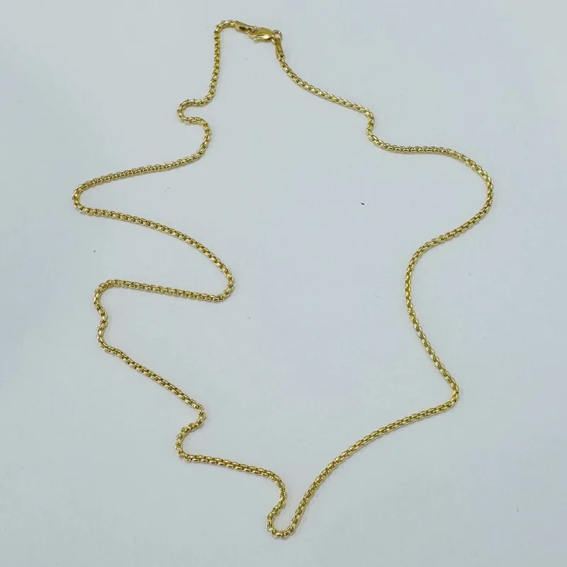 box chain, 1.7 mm, 20 inches made by Theodosia