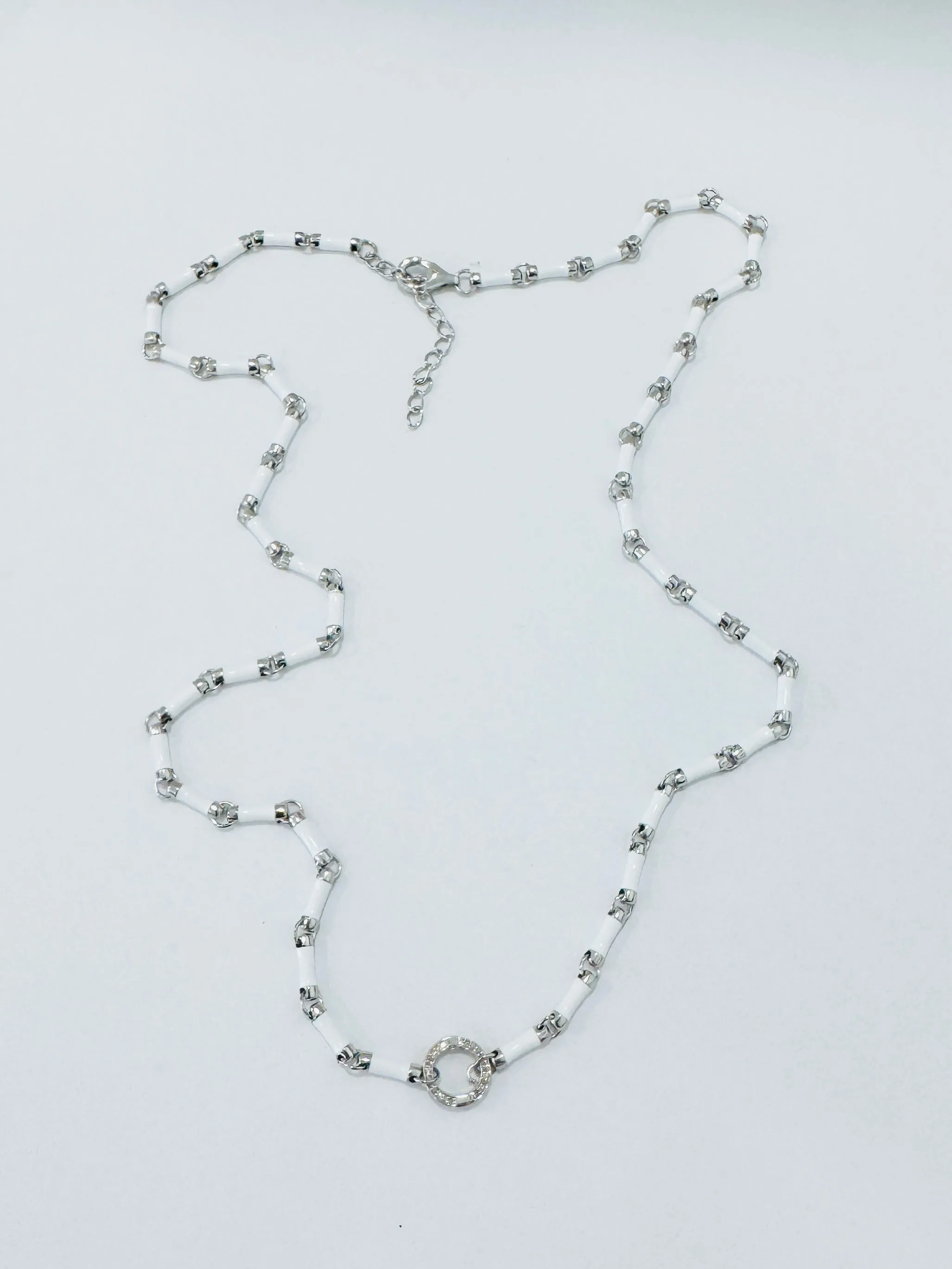 enamel link chain with connector sold by Theodosia