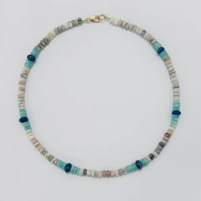 Positano necklace made by Theodosia