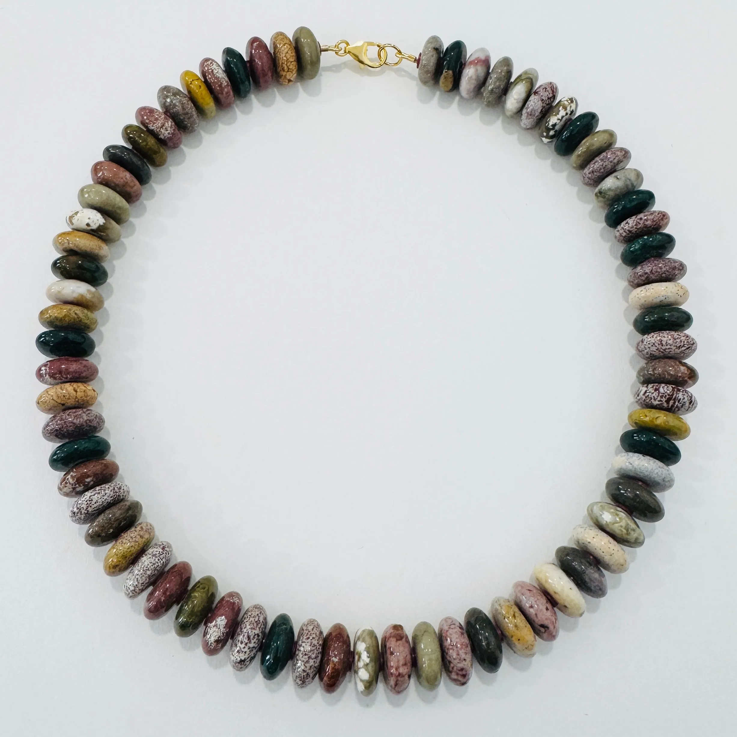 ocean jasper collar sold by Theodosia product image thumbnail 2