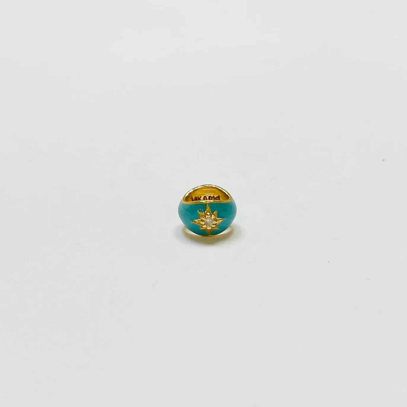 enamel bead charm, 7mm sold by Theodosia product image thumbnail 5