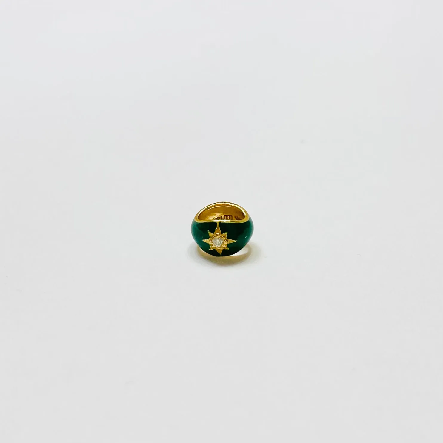 enamel bead charm, 7mm sold by Theodosia product image thumbnail 3