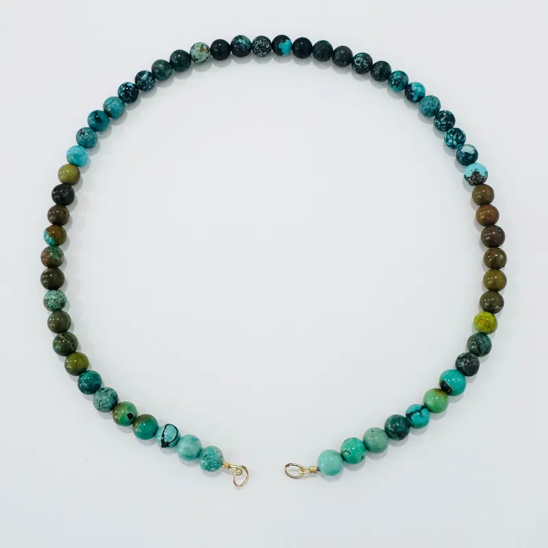 CUSTOMIZABLE turquoise strand made by Theodosia