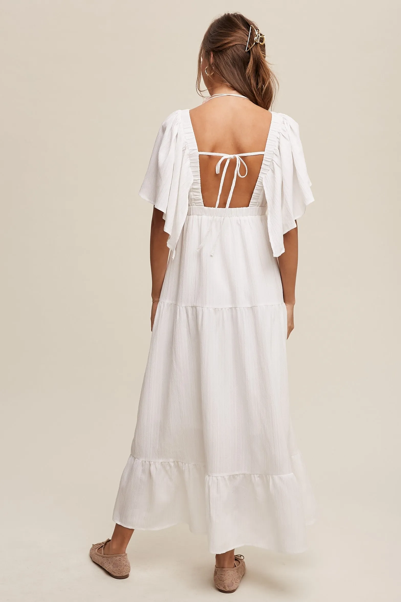 The Tallulah Tiered Maxi Dress sold by Thread & Seed product image thumbnail 4