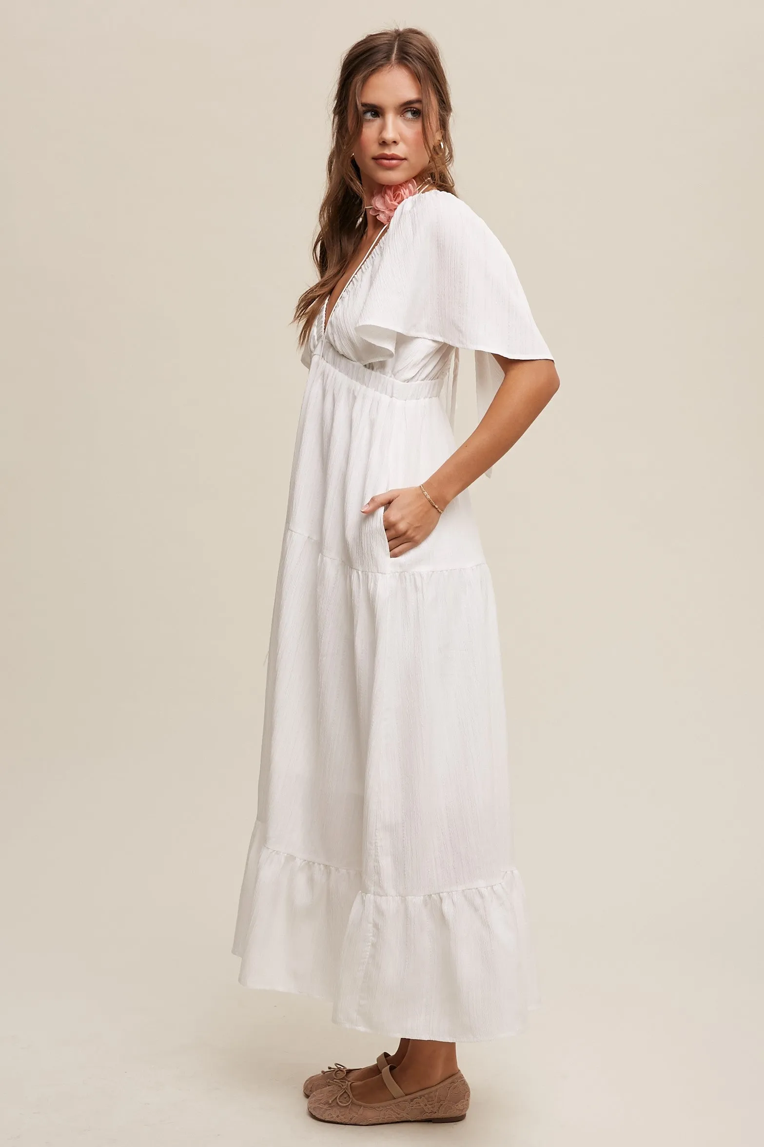 The Tallulah Tiered Maxi Dress sold by Thread & Seed product image thumbnail 3