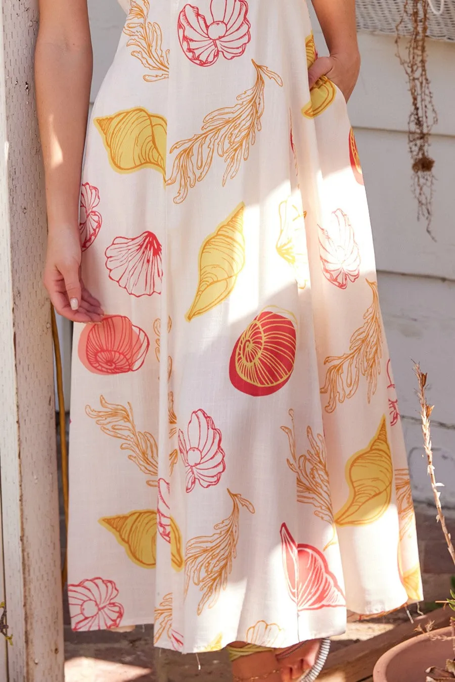 The Cordelia Printed Maxi Dress sold by Thread & Seed product image thumbnail 4