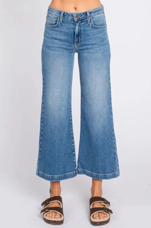 The Winona Denim Wide Leg Crop Jeans sold by Thread & Seed