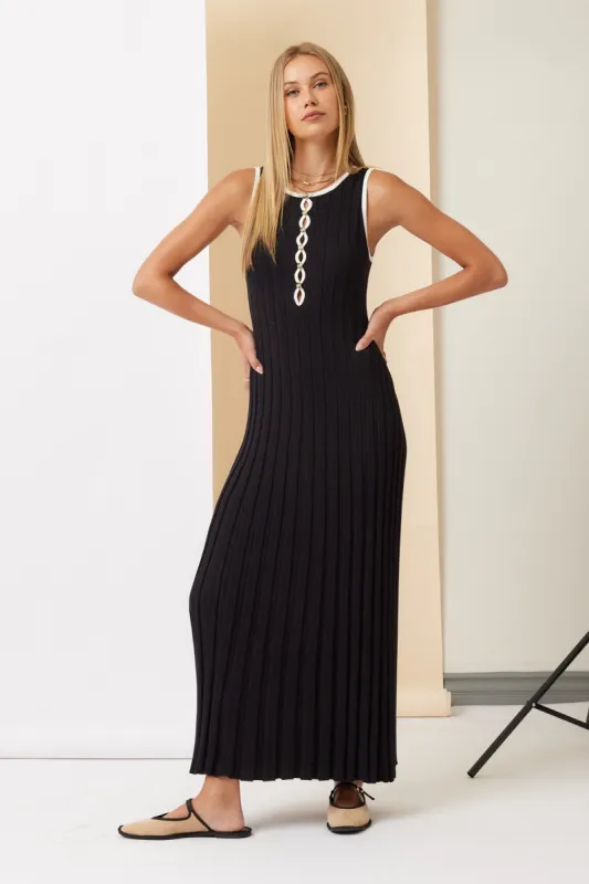 The Cori Contrast Knit Dress sold by Thread & Seed