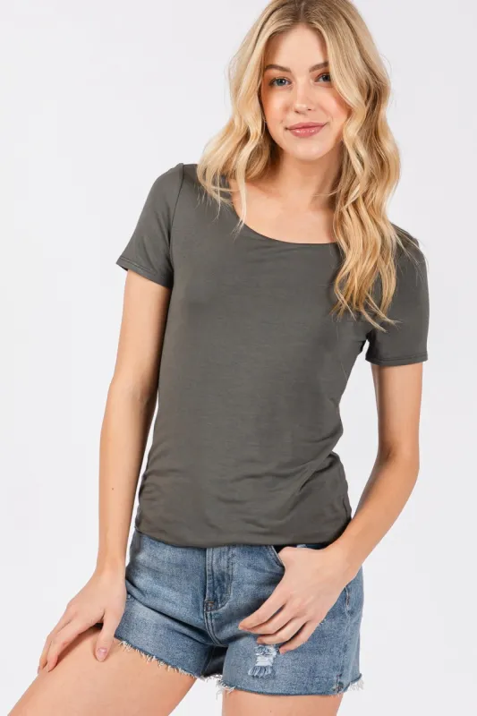 The Esme Short Sleeve Top sold by Thread & Seed