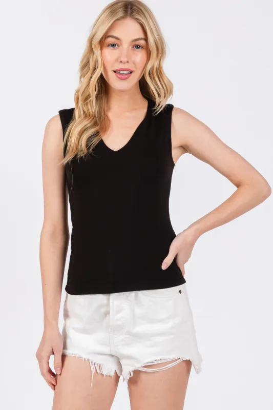 The Maisie Lux V-Neck Tank sold by Thread & Seed