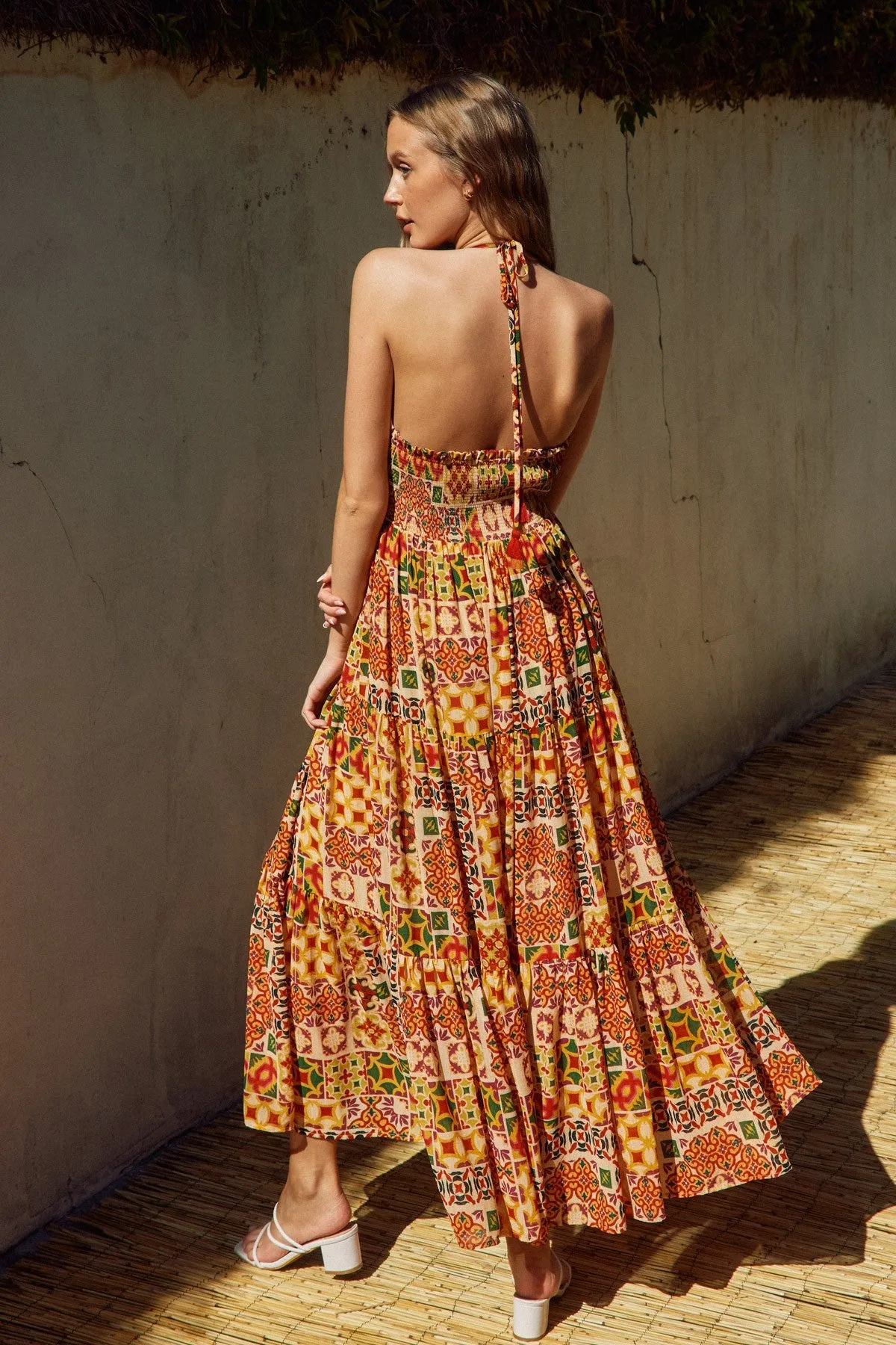 The Dani Halter Maxi Dress sold by Thread & Seed product image thumbnail 2