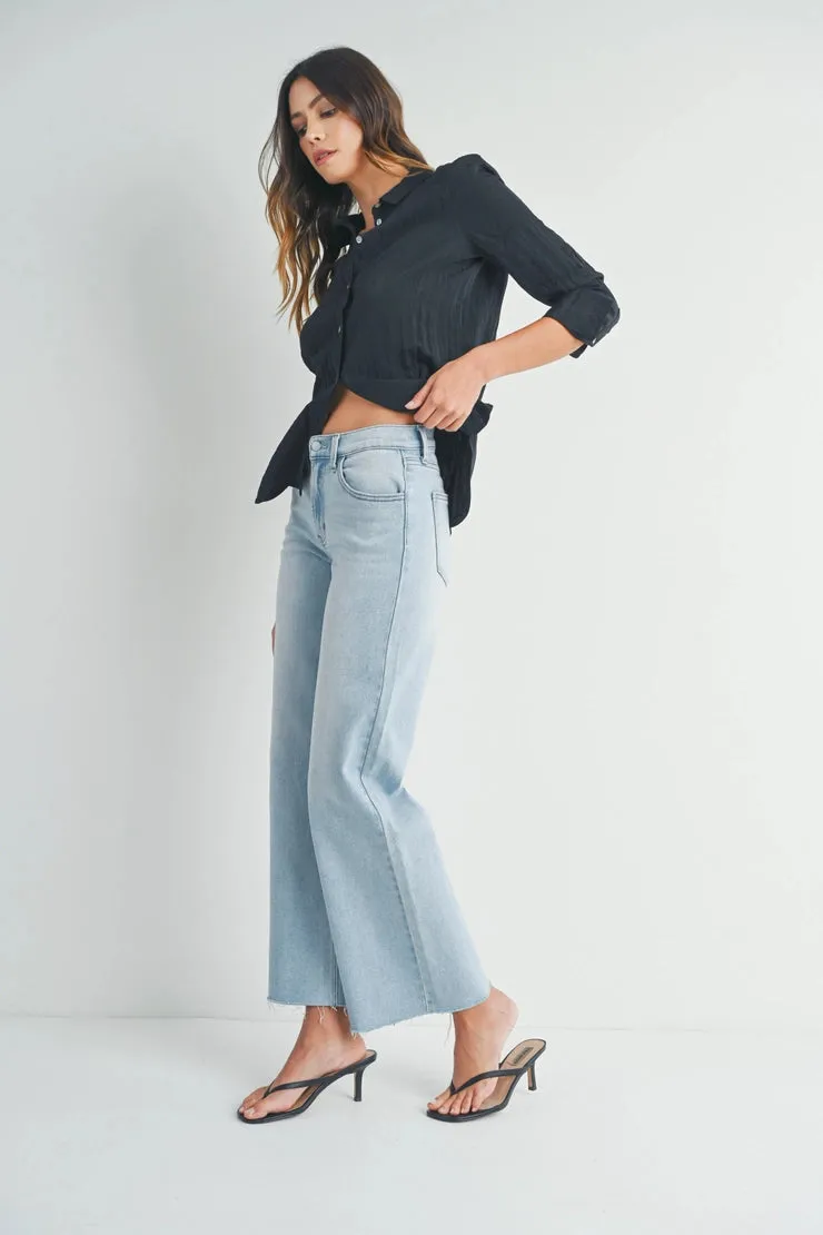 The Lucia Denim Wide Leg Jeans sold by Thread & Seed product image thumbnail 4