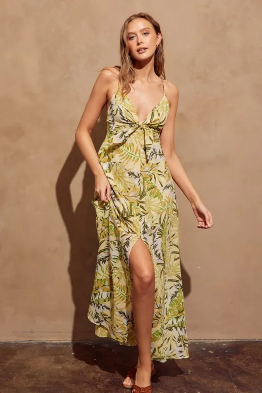 The Lilah Knot Maxi Dress sold by Thread & Seed