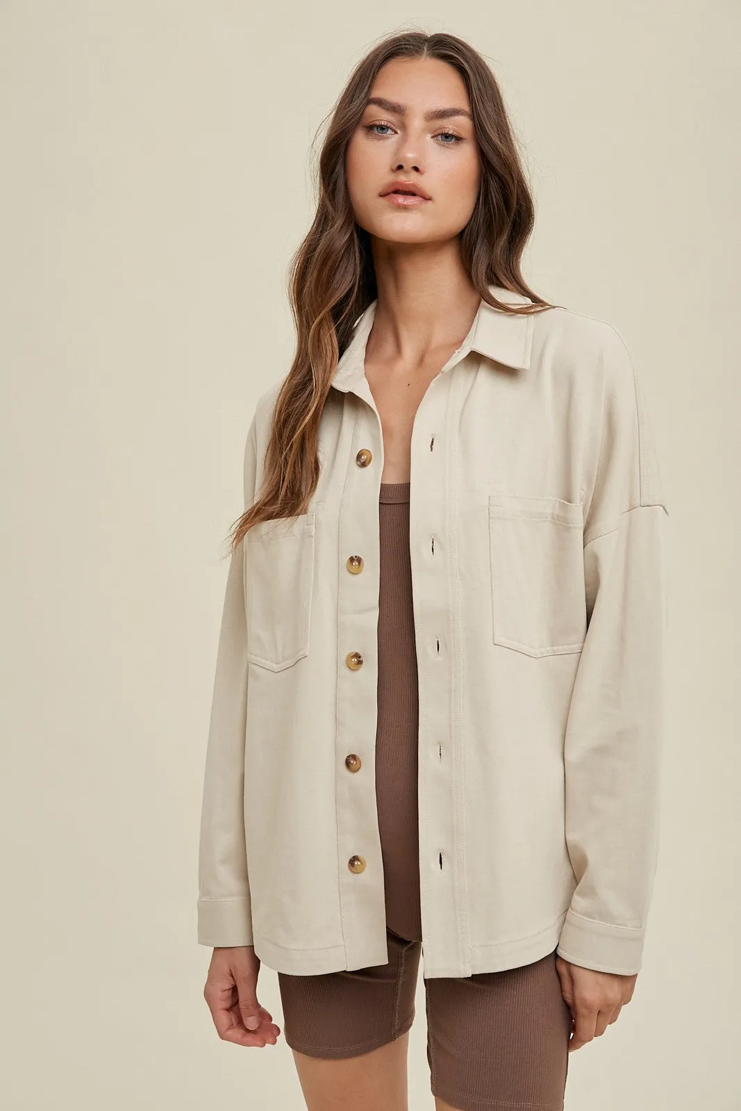 The Myra Cotton Shacket sold by Thread & Seed product image thumbnail 2