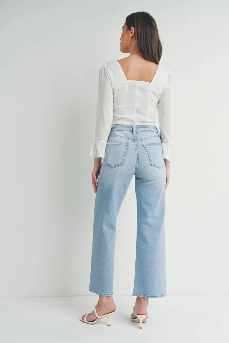 The Rae Denim Wide Leg Jeans sold by Thread & Seed product image thumbnail 2