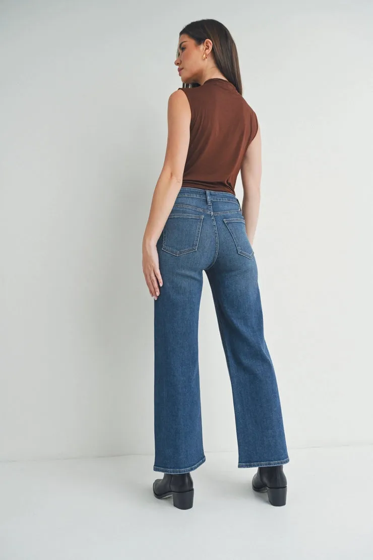 The Rae Denim Wide Leg Jeans sold by Thread & Seed product image thumbnail 5