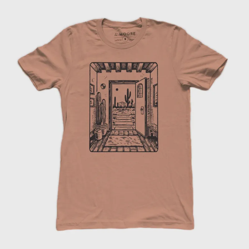 The Desert Dwelling Tee by Moore Collection sold by Thread & Seed
