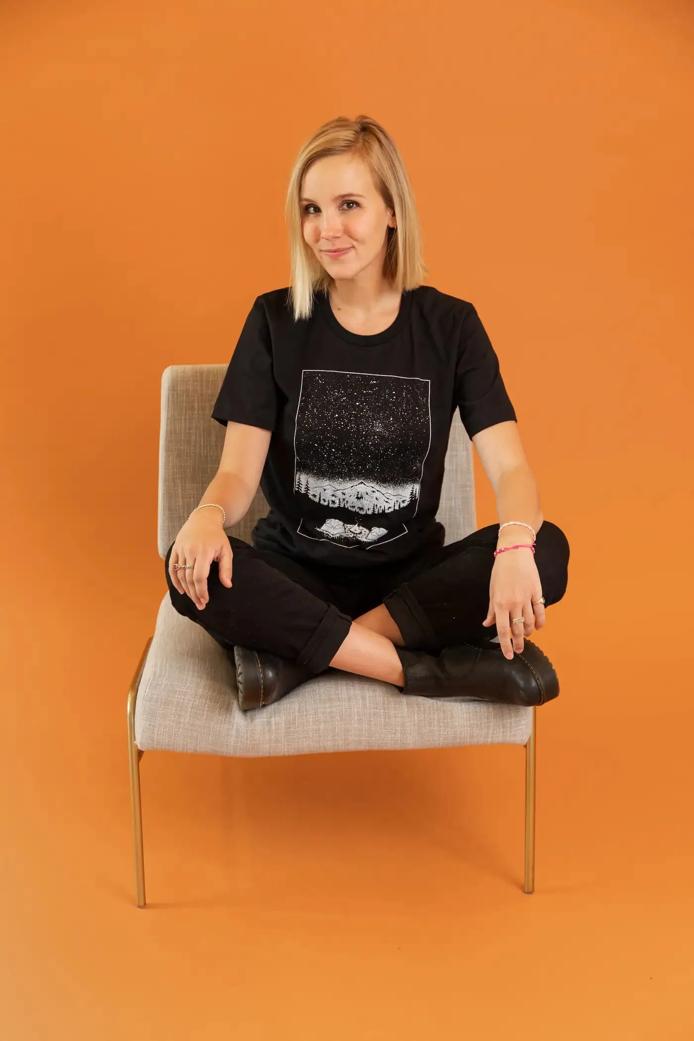 The Night Tee by Moore Collection sold by Thread & Seed product image thumbnail 3