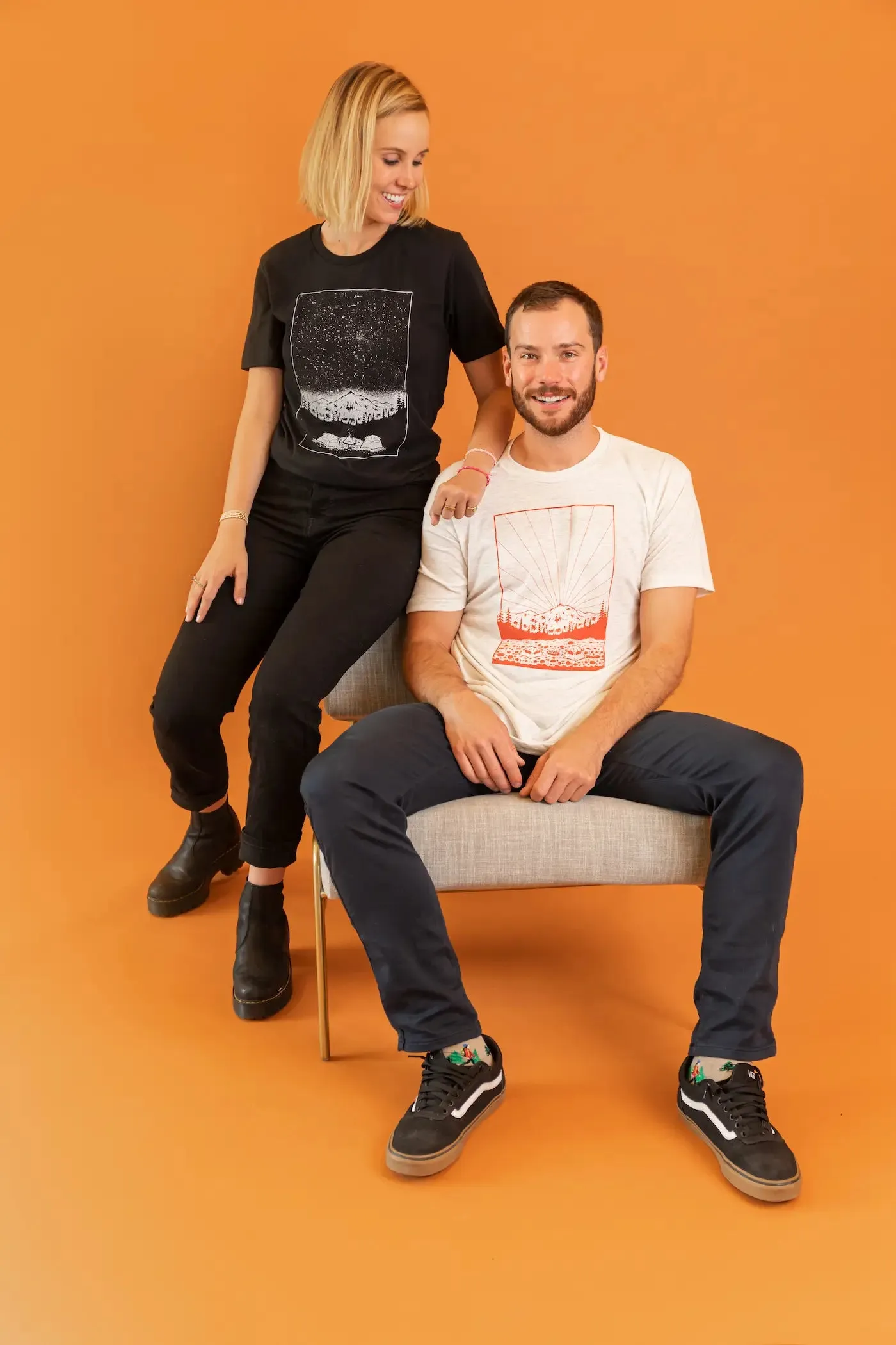 The Night Tee by Moore Collection sold by Thread & Seed product image thumbnail 4