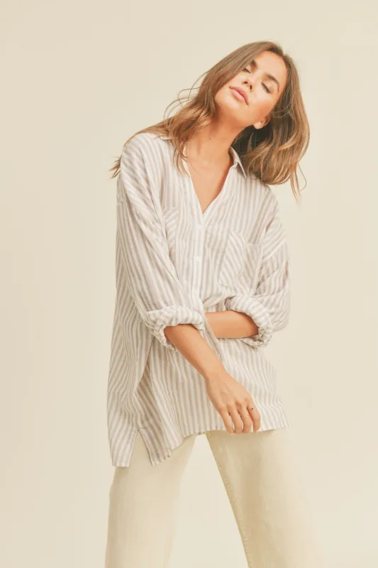 The Natalia Button Down Shirt sold by Thread & Seed