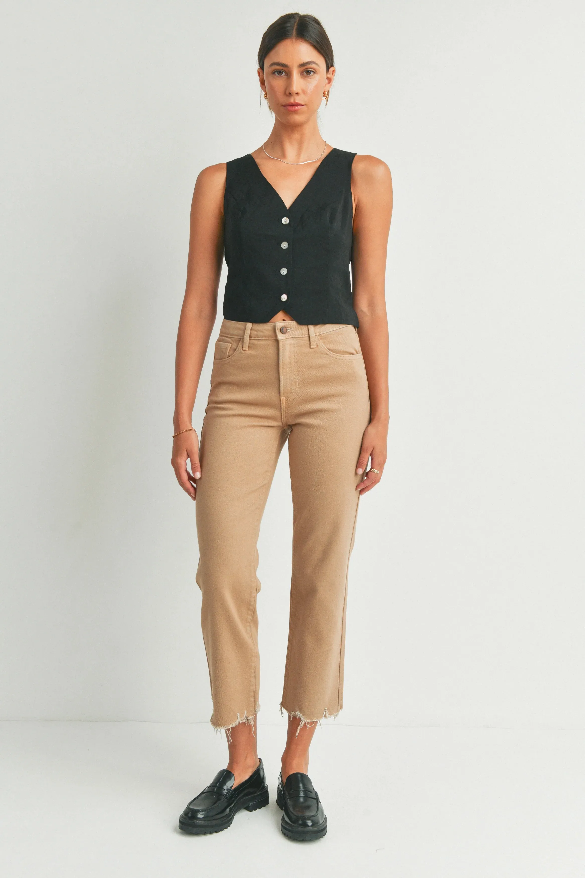 The Vicki High Rise Straight Jeans sold by Thread & Seed product image thumbnail 5