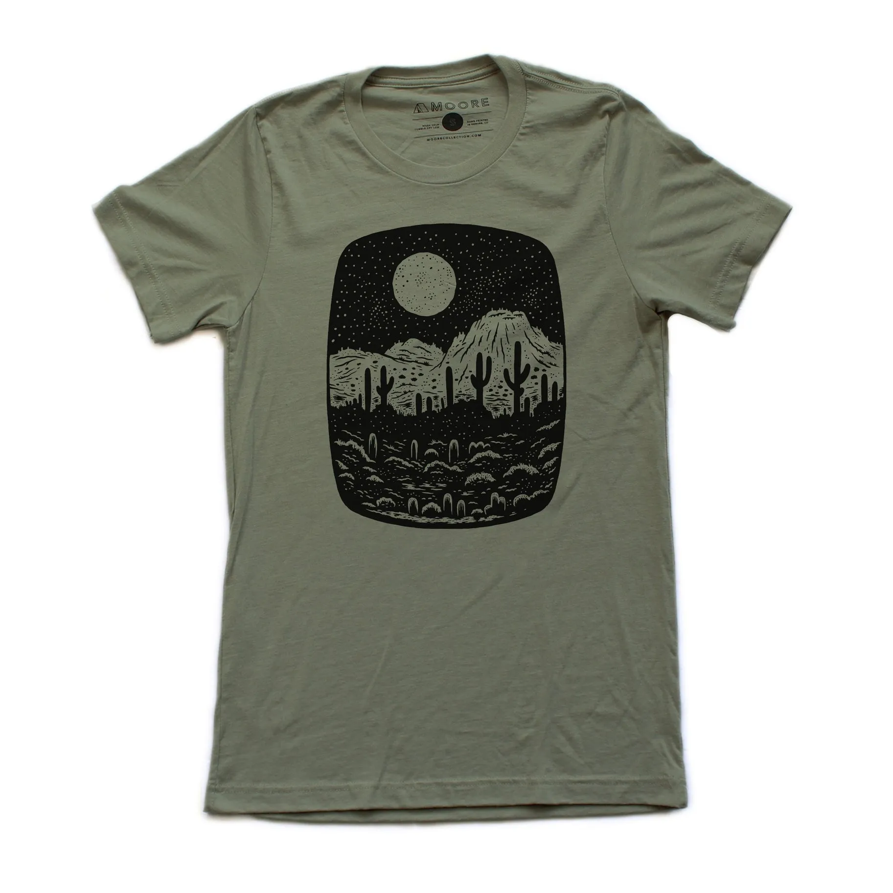 The Olive Night Butte Tee by Moore Collection sold by Thread & Seed product image thumbnail 2