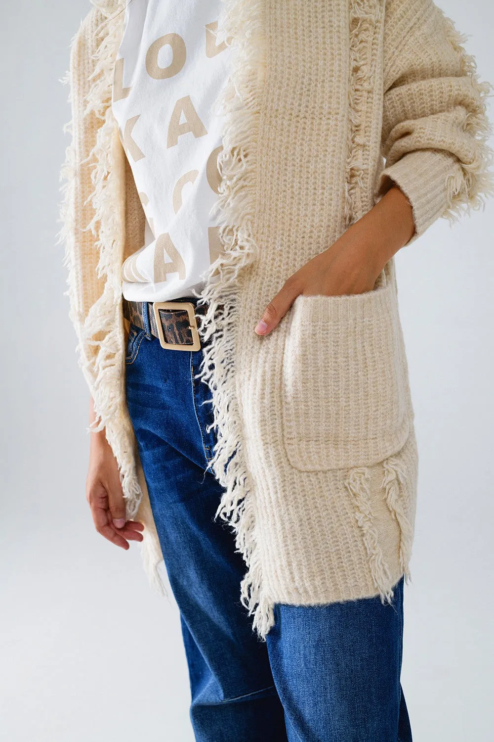 The Wrenley Distressed Cardigan sold by Thread & Seed product image thumbnail 2