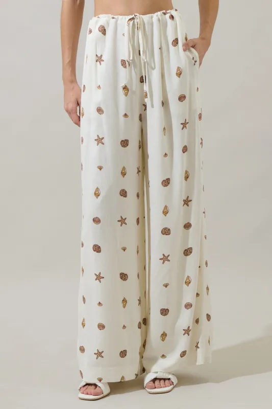 The Arena Shells Wide Leg Pants sold by Thread & Seed