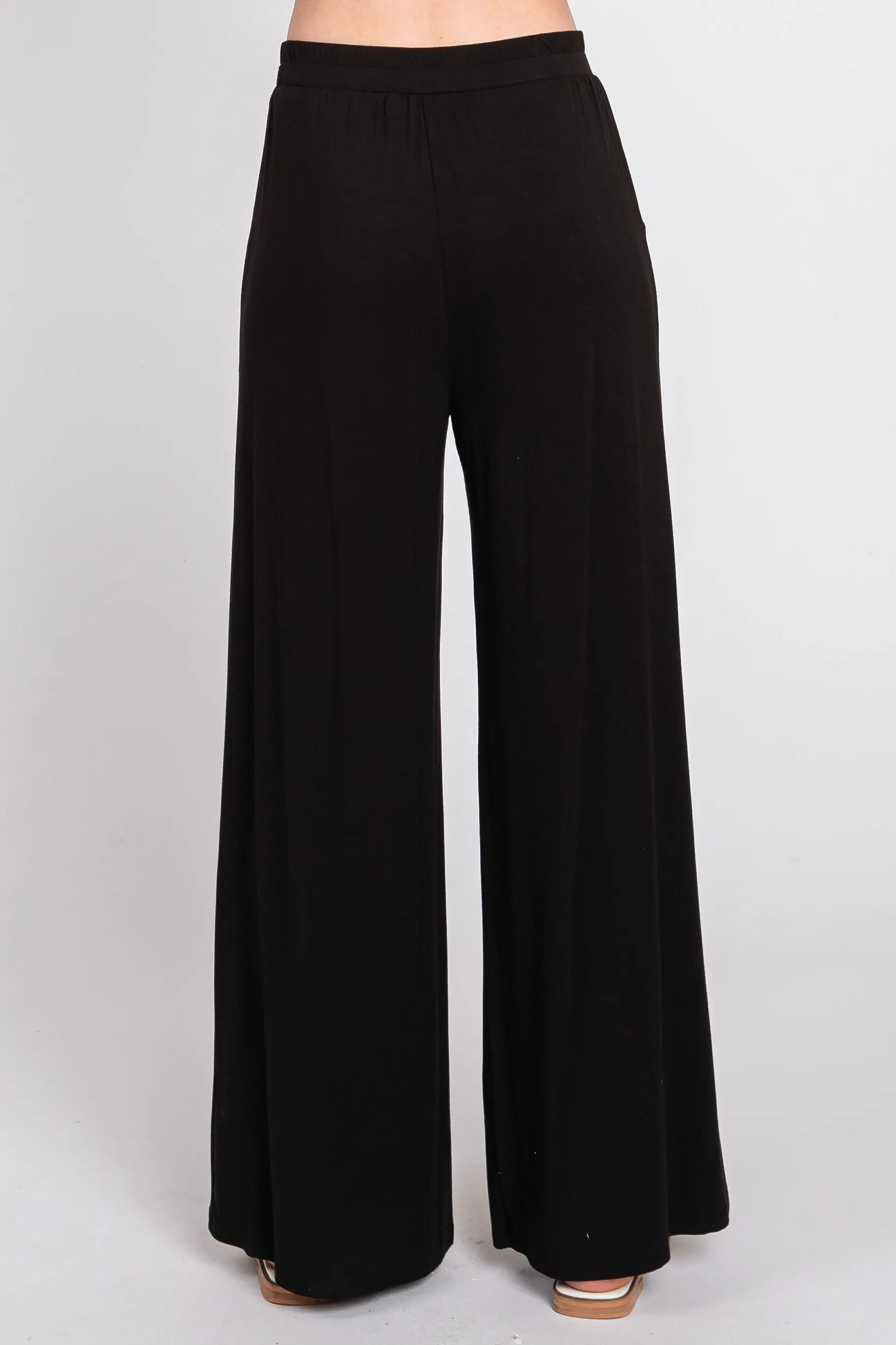 The Kenz Black Modal Top + Pant Set - Sold Separately sold by Thread & Seed product image thumbnail 5