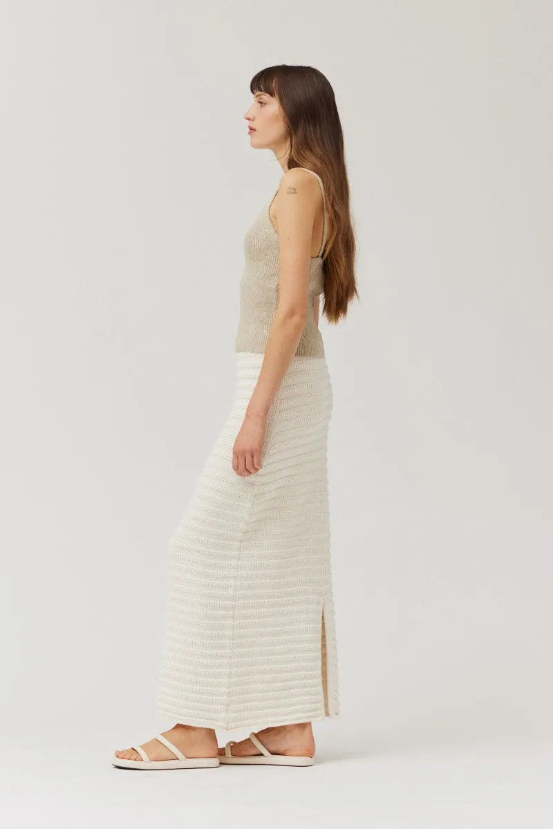 The Juni Thyme Crop Knit Top sold by Thread & Seed product image thumbnail 3