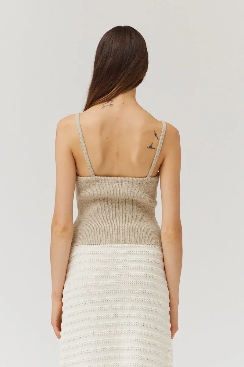 The Juni Thyme Crop Knit Top sold by Thread & Seed product image thumbnail 4