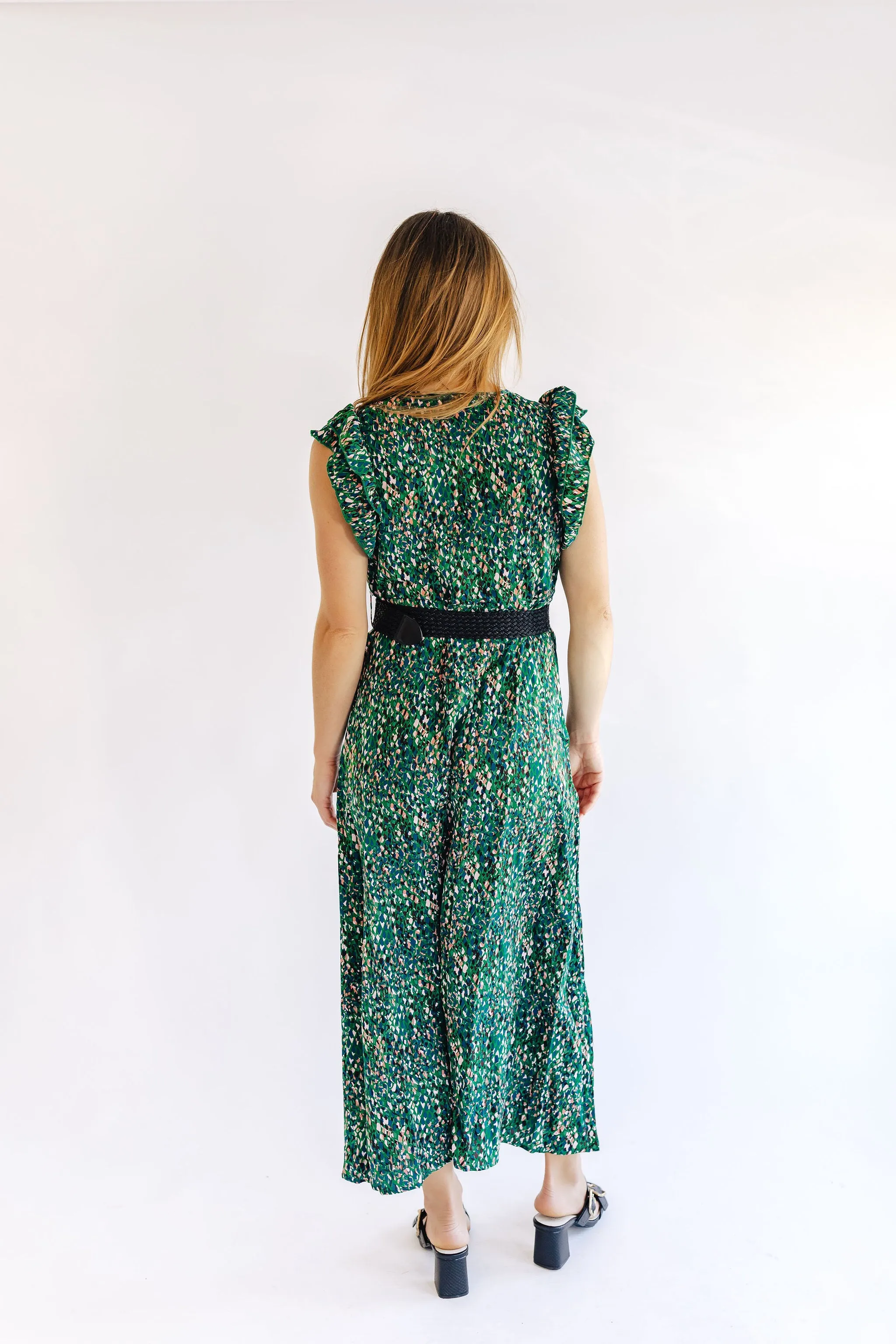 The Layla Floral Slit Dress sold by Thread & Seed product image thumbnail 3