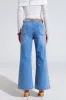 The Taylor Light Blue Wide Leg Jeans sold by Thread & Seed