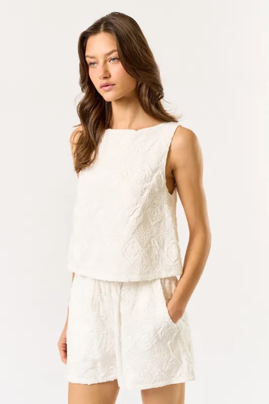 The Polly Textured Tank + Shorts Set - Sold Separately sold by Thread & Seed