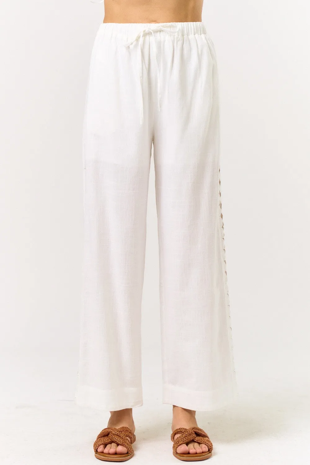 The Taria Side Detail Top + Pant Set - Sold Separately sold by Thread & Seed product image thumbnail 4