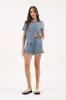 The Georgia Chambray Top + Shorts Set - Sold Separately sold by Thread & Seed