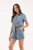 The Georgia Chambray Top + Shorts Set - Sold Separately sold by Thread & Seed