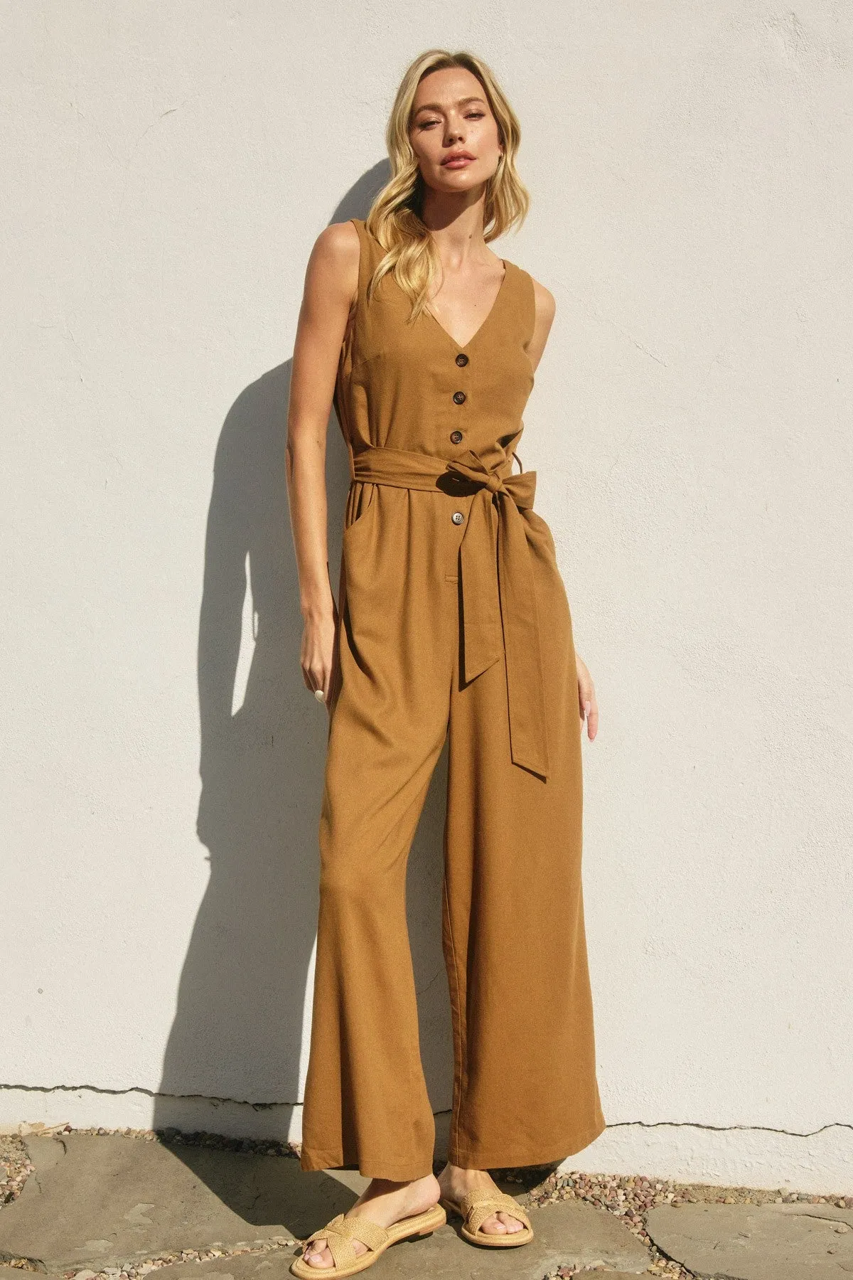 The Goldy Essential Jumpsuit sold by Thread & Seed product image thumbnail 4