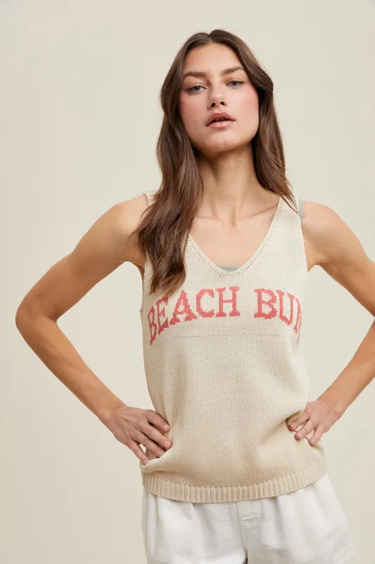 The Josie 'Beach Bum' Sweater Top sold by Thread & Seed