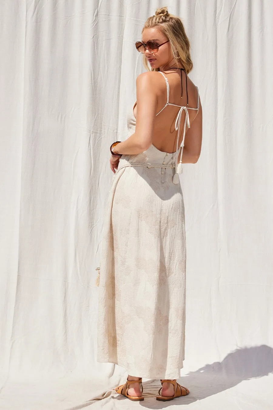 The Savannah Jacquard Maxi Dress sold by Thread & Seed product image thumbnail 4